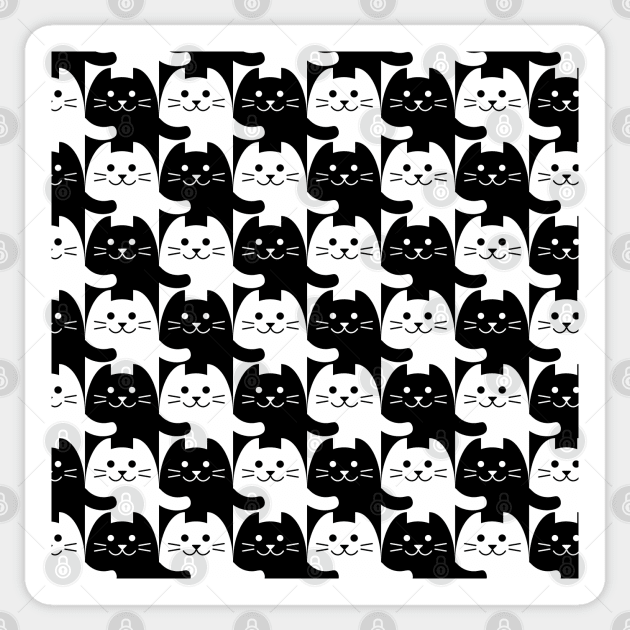 Cat Tessellation Sticker by inotyler